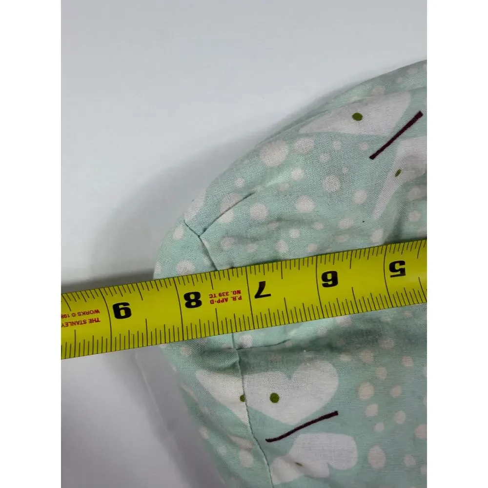 Urban Baby Bonnets Reversible Floral Bonnet Purple Mint est Small 6-12 Months